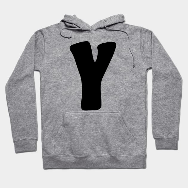 Letter Y Hoodie by Xtian Dela ✅